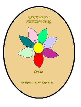 Hétszínvirág Óvoda logó